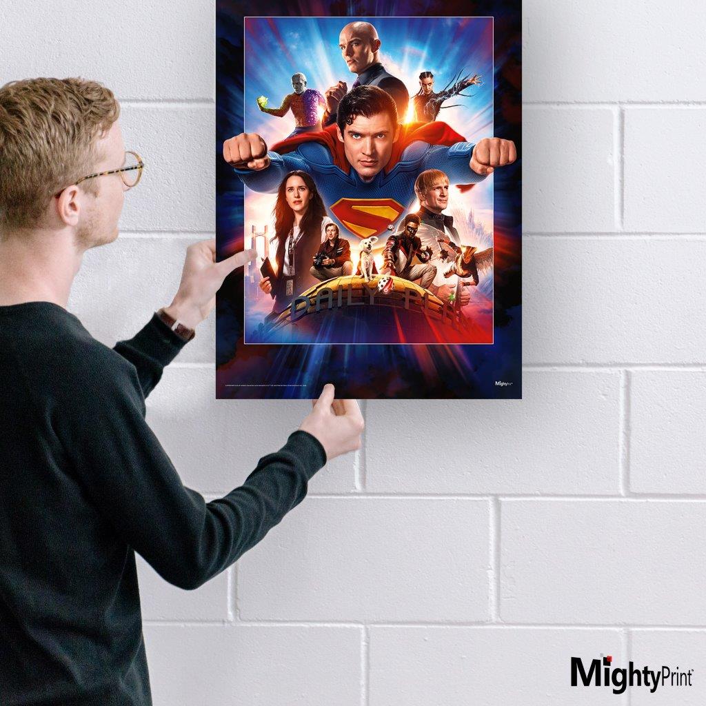 Superman (2025) (Heroes of the Daily Planet) MightyPrint™ Wall Art MP17241102