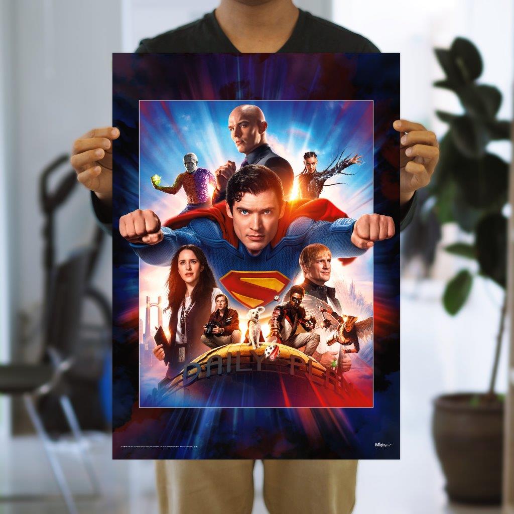 Superman (2025) (Heroes of the Daily Planet) MightyPrint™ Wall Art MP17241102