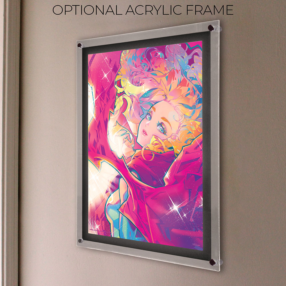 Supergirl (Neon Dream) MightyPrint™ Wall Art MP17241138