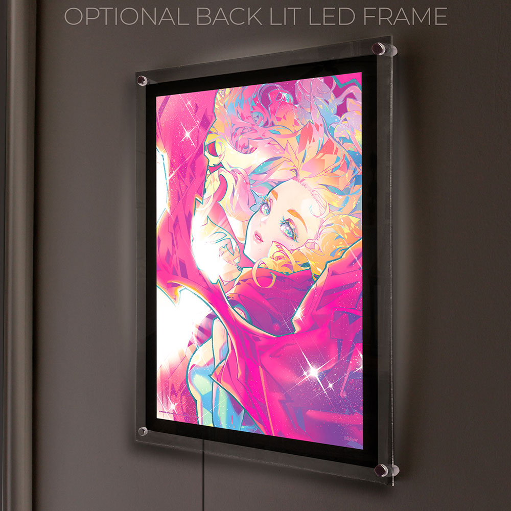 Supergirl (Neon Dream) MightyPrint™ Wall Art MP17241138