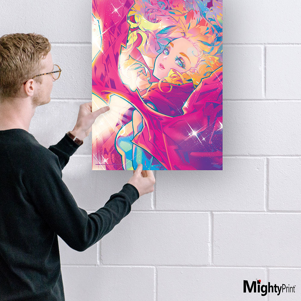 Supergirl (Neon Dream) MightyPrint™ Wall Art MP17241138
