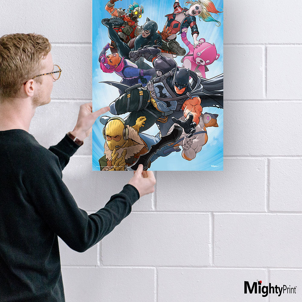 Batman x Fortnite: Zero Point (Freefall) MightyPrint™ Wall Art MP17241149