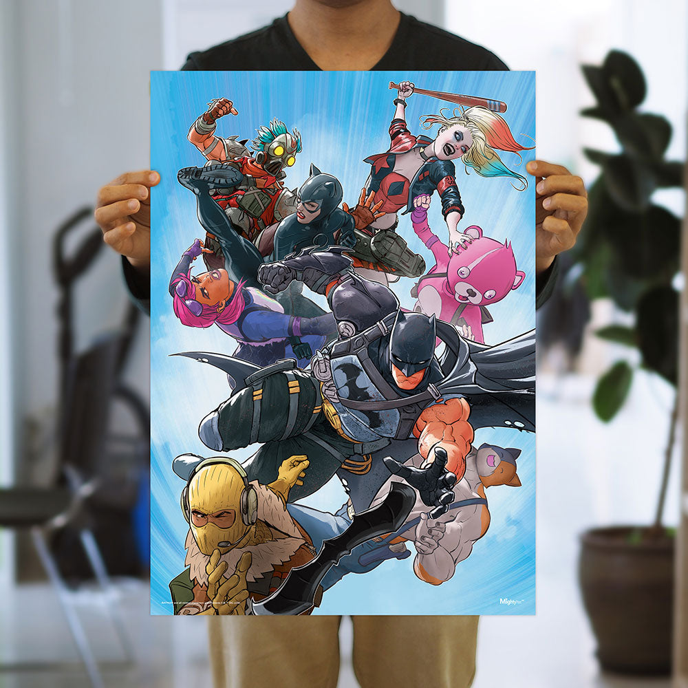 Batman x Fortnite: Zero Point (Freefall) MightyPrint™ Wall Art MP17241149