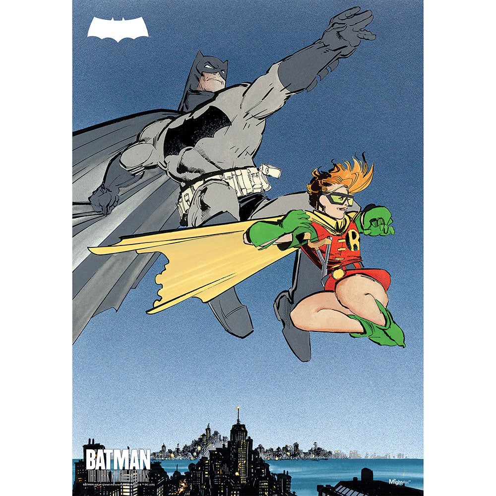 Batman: The Dark Knight Returns (Batman and Robin Over Gotham) MightyPrint™ Wall Art MP17241151