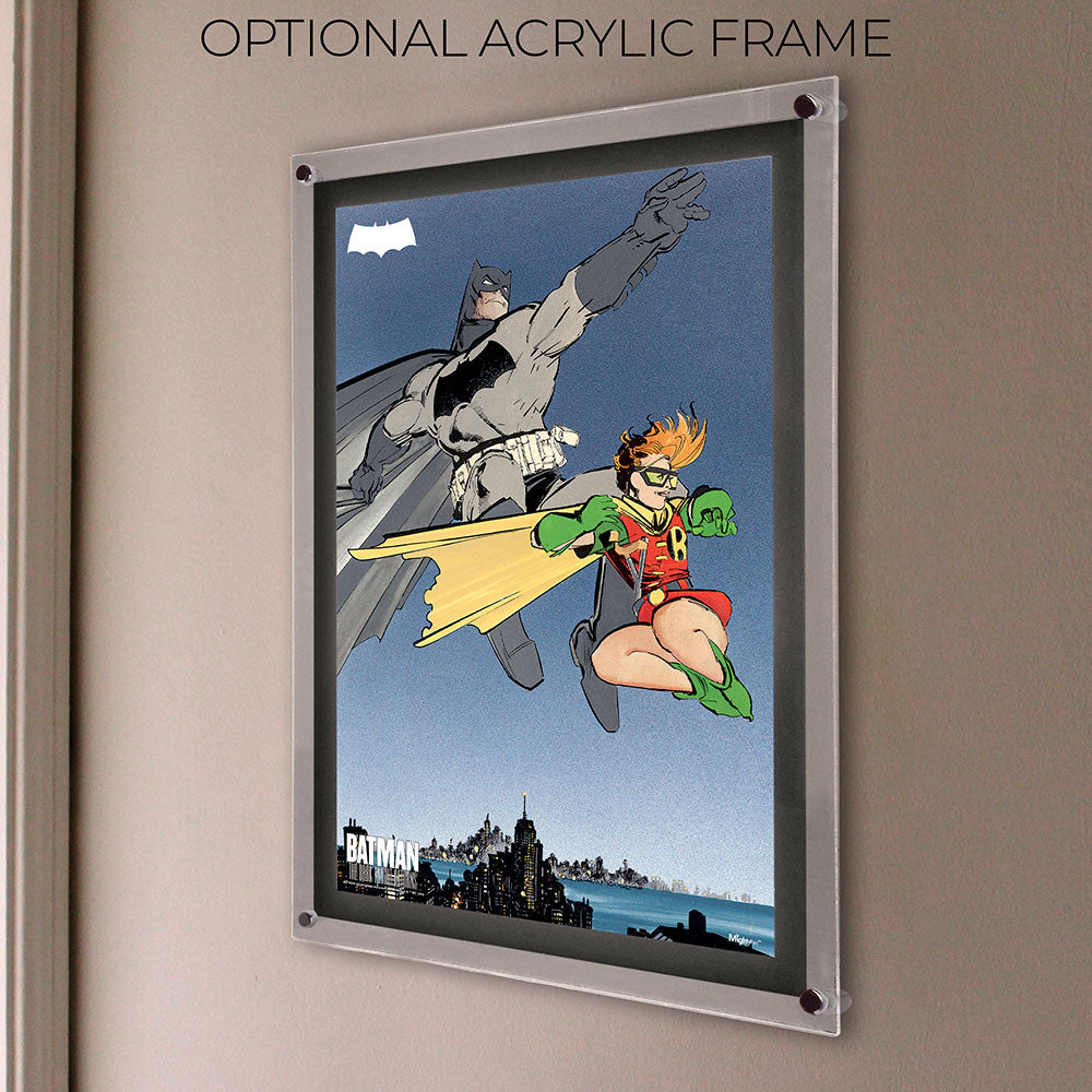 Batman: The Dark Knight Returns (Batman and Robin Over Gotham) MightyPrint™ Wall Art MP17241151