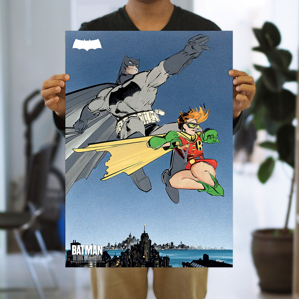 Batman: The Dark Knight Returns (Batman and Robin Over Gotham) MightyPrint™ Wall Art MP17241151