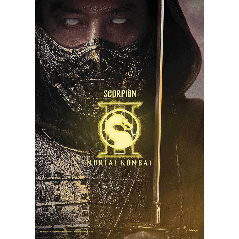 Mortal Kombat 2 (Scorpion) MightyPrint™ Wall Art MP17241159