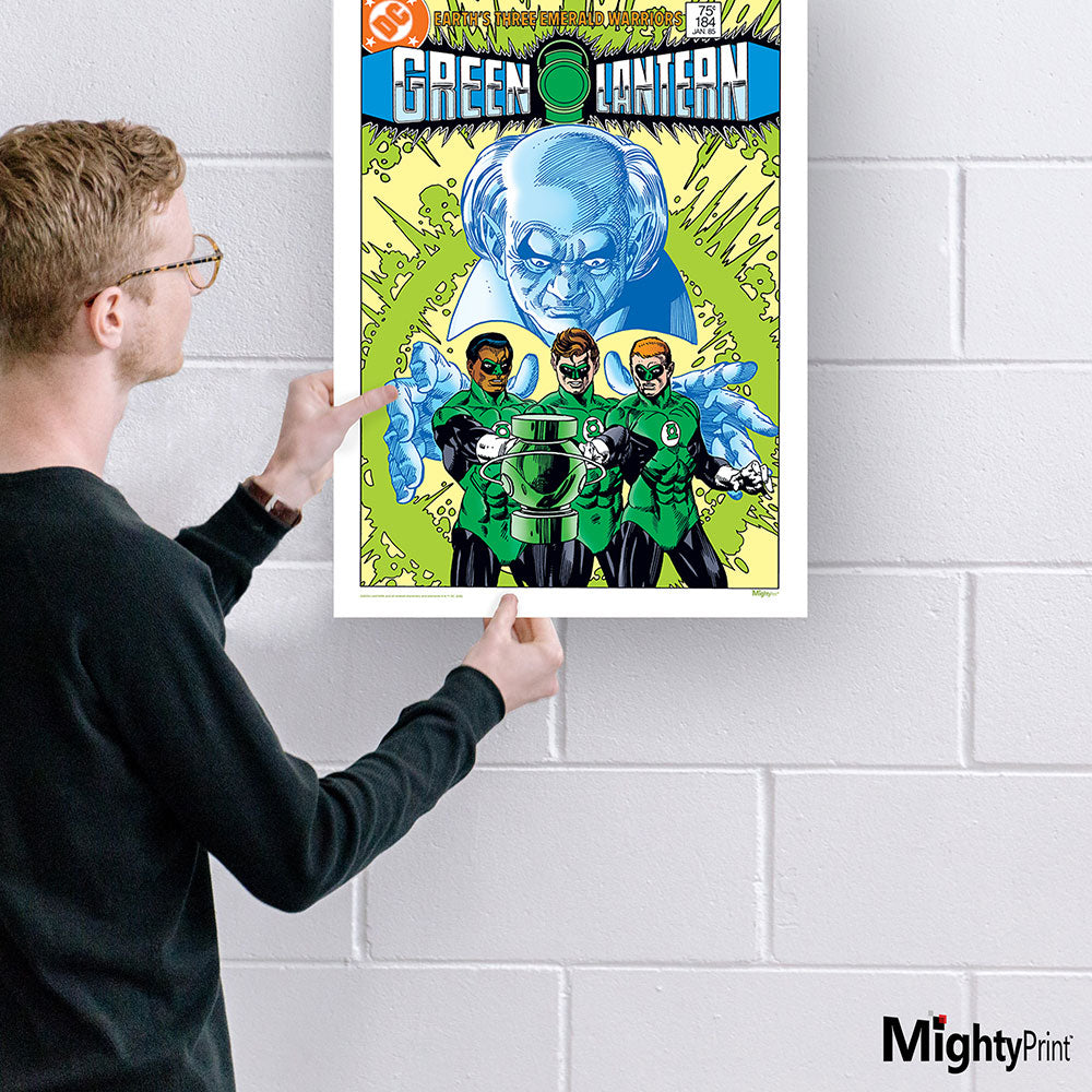DC Comics Green Lantern (Earth's Three Emerald Warriors) 17 x 24 MightyPrint™ Wall Art MP17241164