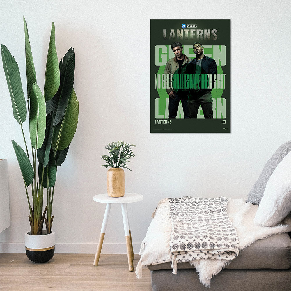 DC Comics Lanterns (No Evil Shall Escape Their Sight) 17 x 24 MightyPrint™ Wall Art MP17241165