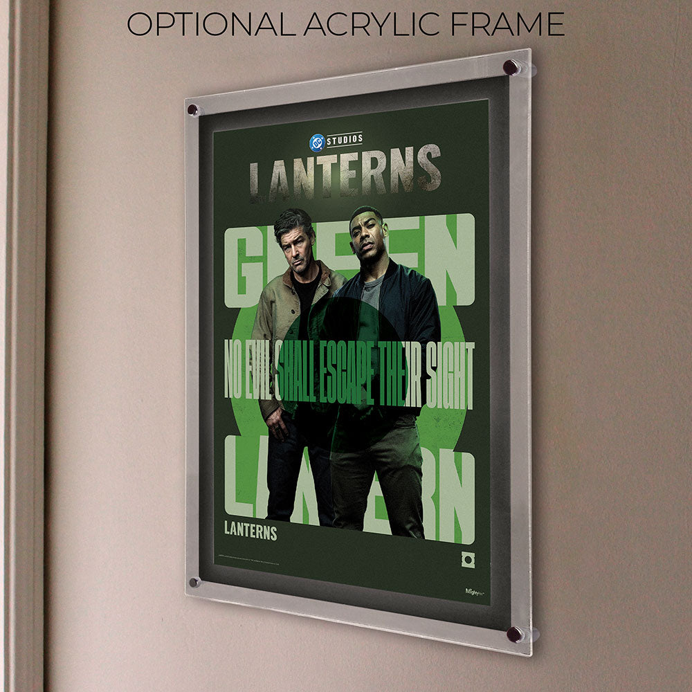 DC Comics Lanterns (No Evil Shall Escape Their Sight) 17 x 24 MightyPrint™ Wall Art MP17241165
