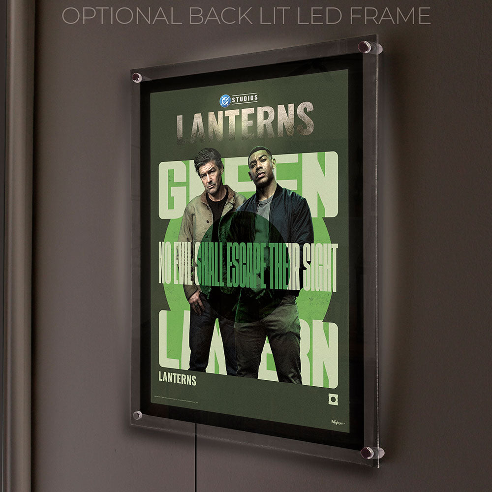 DC Comics Lanterns (No Evil Shall Escape Their Sight) 17 x 24 MightyPrint™ Wall Art MP17241165