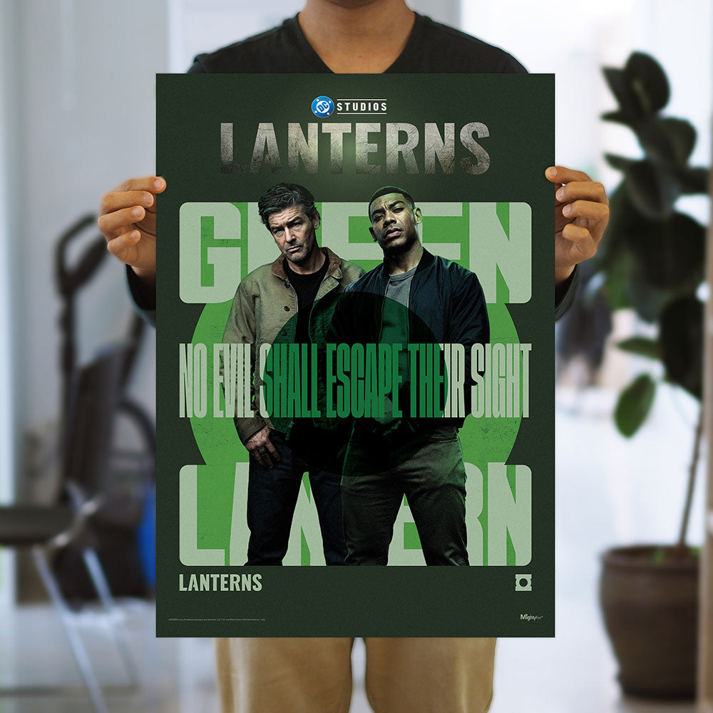 DC Comics Lanterns (No Evil Shall Escape Their Sight) 17 x 24 MightyPrint™ Wall Art MP17241165