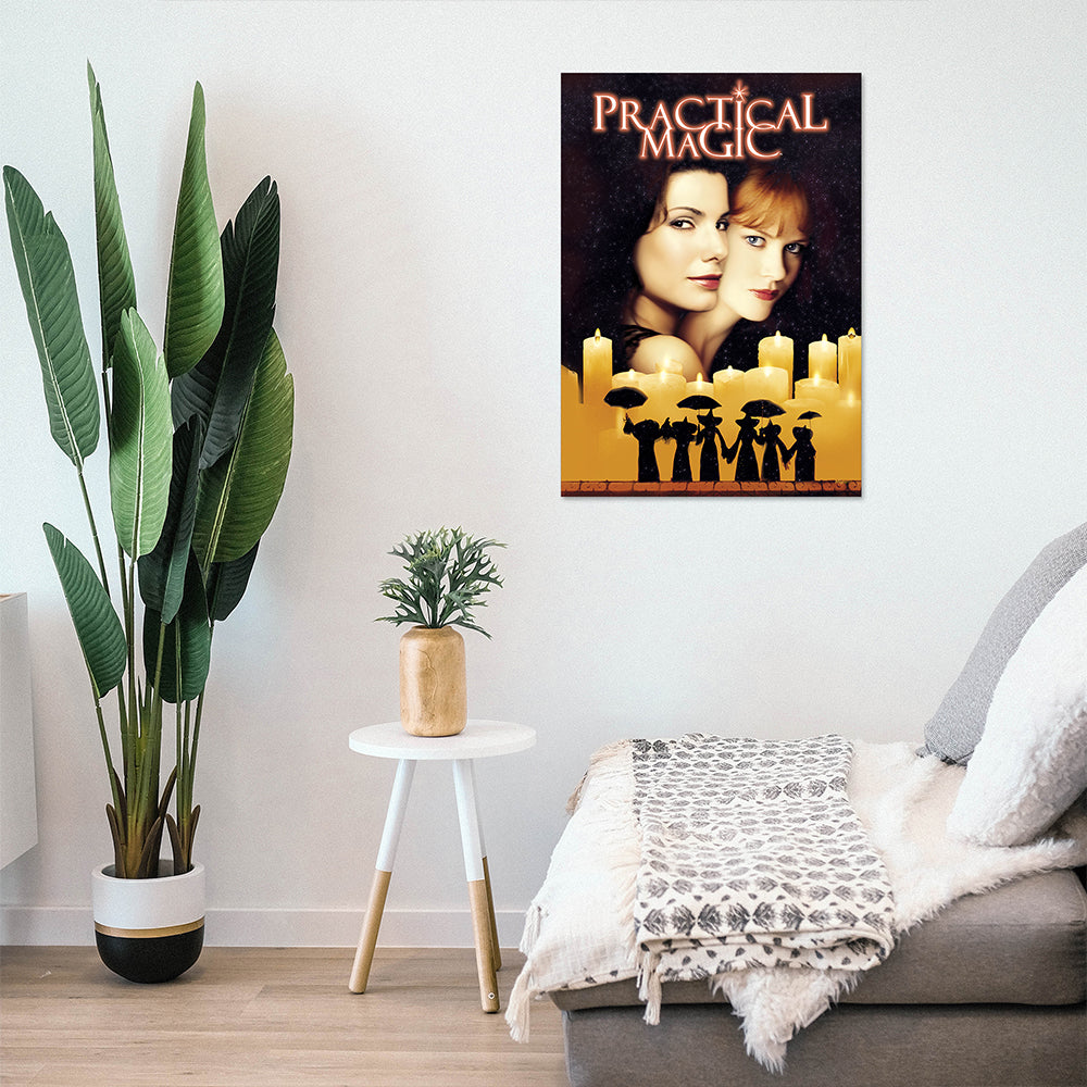 Practical Magic (Sally & Gillian Owens Candlelight Portrait) 17” x 24” MightyPrint™ Wall Art MP17241172