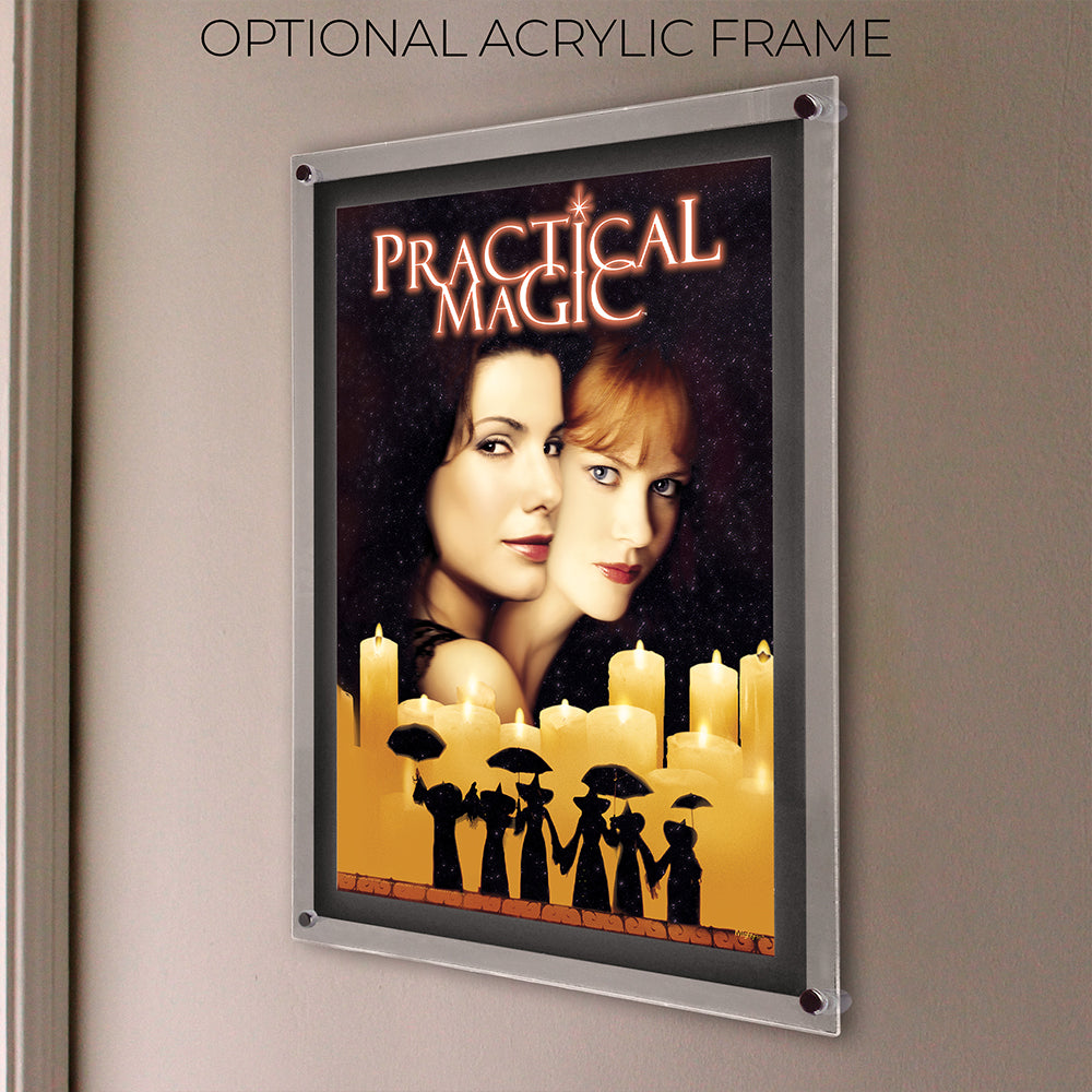 Practical Magic (Sally & Gillian Owens Candlelight Portrait) 17” x 24” MightyPrint™ Wall Art MP17241172