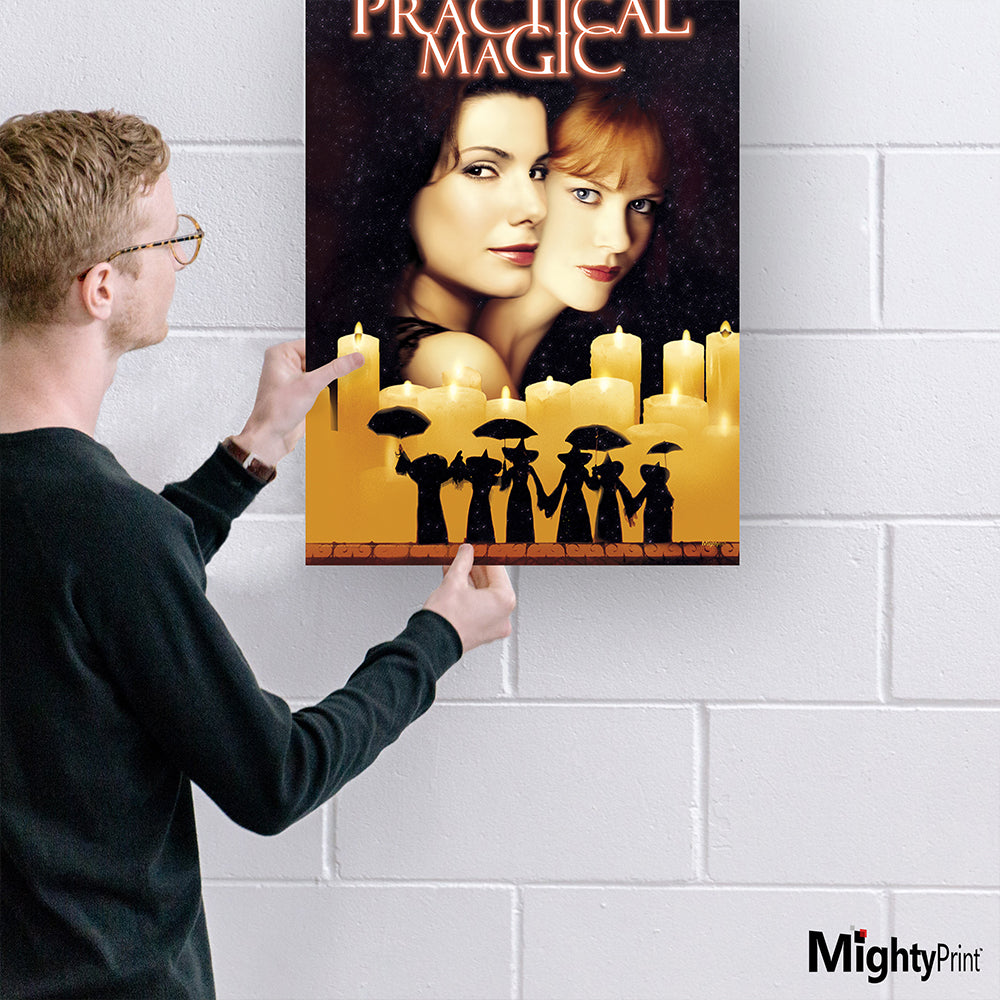 Practical Magic (Sally & Gillian Owens Candlelight Portrait) 17” x 24” MightyPrint™ Wall Art MP17241172