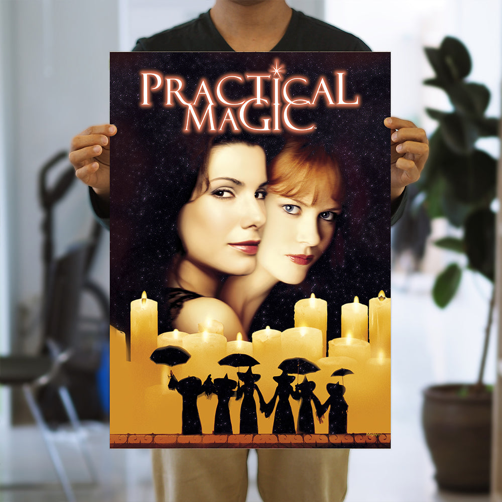 Practical Magic (Sally & Gillian Owens Candlelight Portrait) 17” x 24” MightyPrint™ Wall Art MP17241172