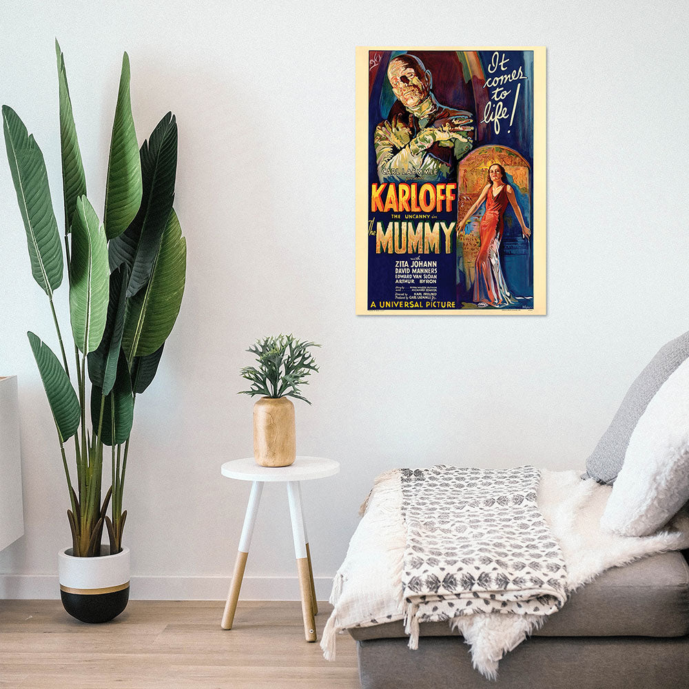 The Mummy (Karloff Vintage Poster) 17" x 24" MightyPrint™ Wall Art MP17241176