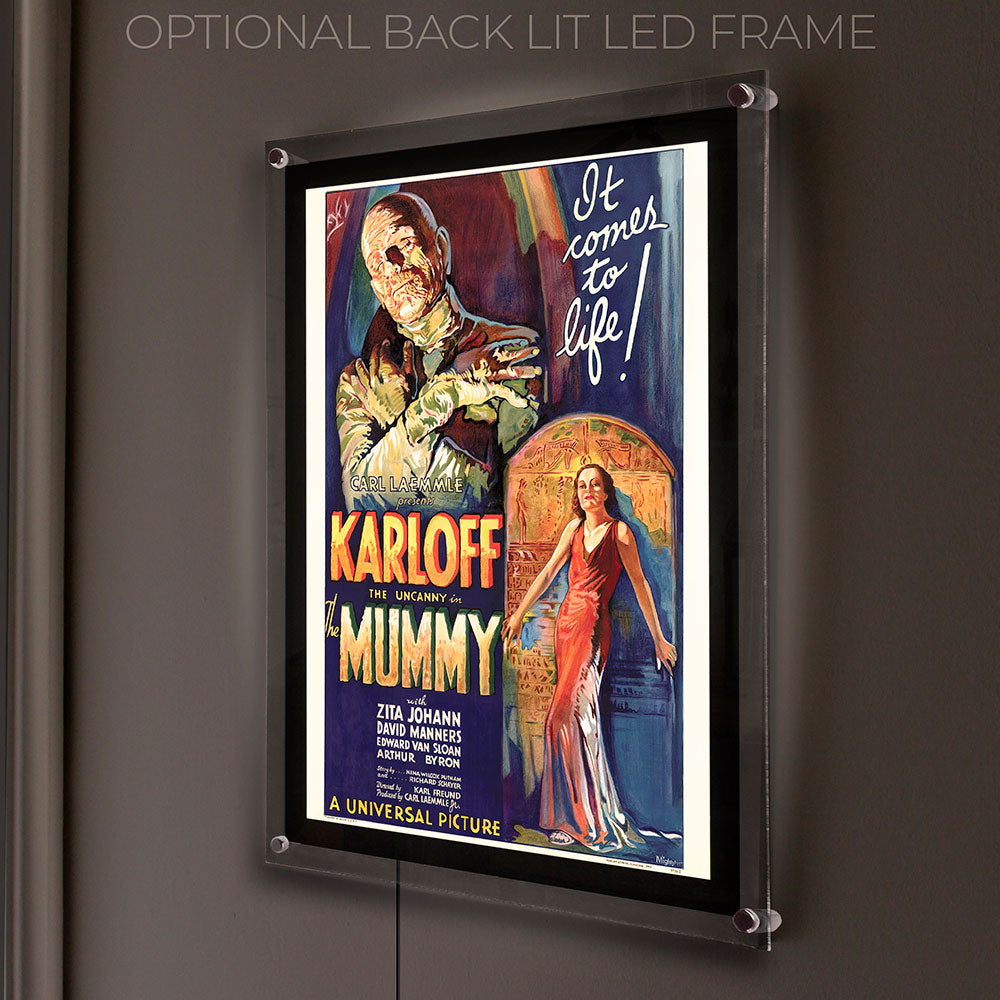 The Mummy (Karloff Vintage Poster) 17" x 24" MightyPrint™ Wall Art MP17241176