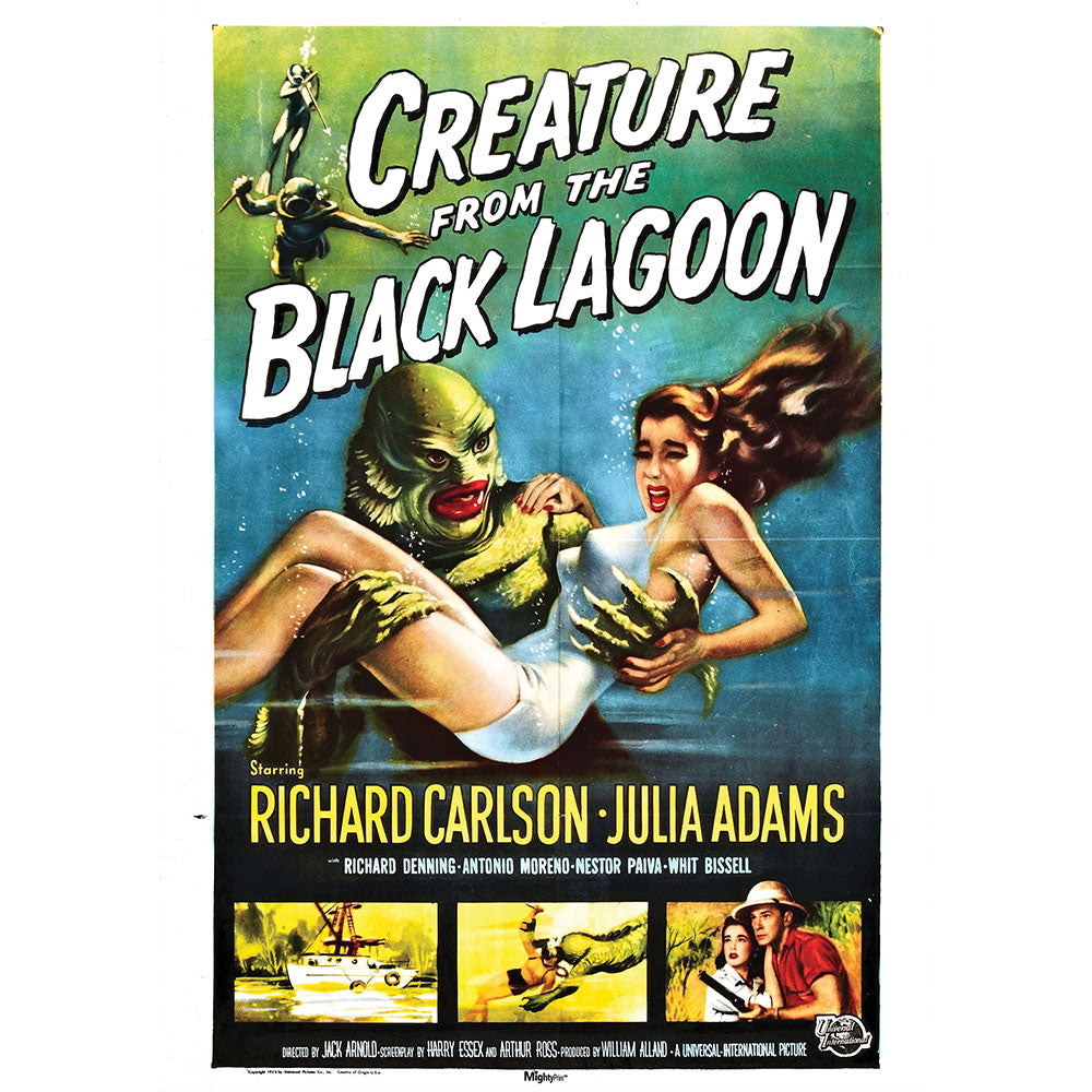 Creature from the Black Lagoon (Vintage Poster) 17" x 24" MightyPrint™ Wall Art MP17241178