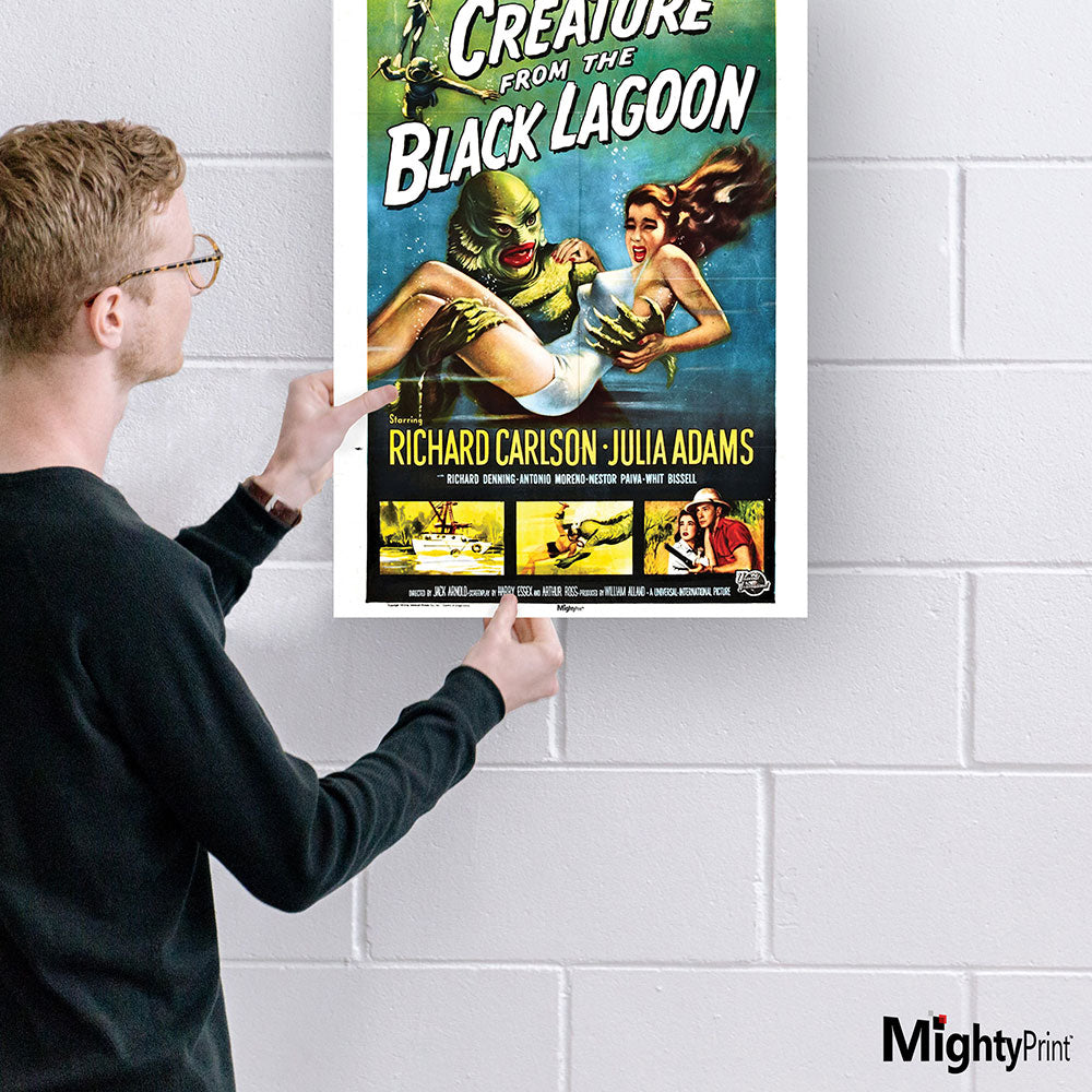 Creature from the Black Lagoon (Vintage Poster) 17" x 24" MightyPrint™ Wall Art MP17241178
