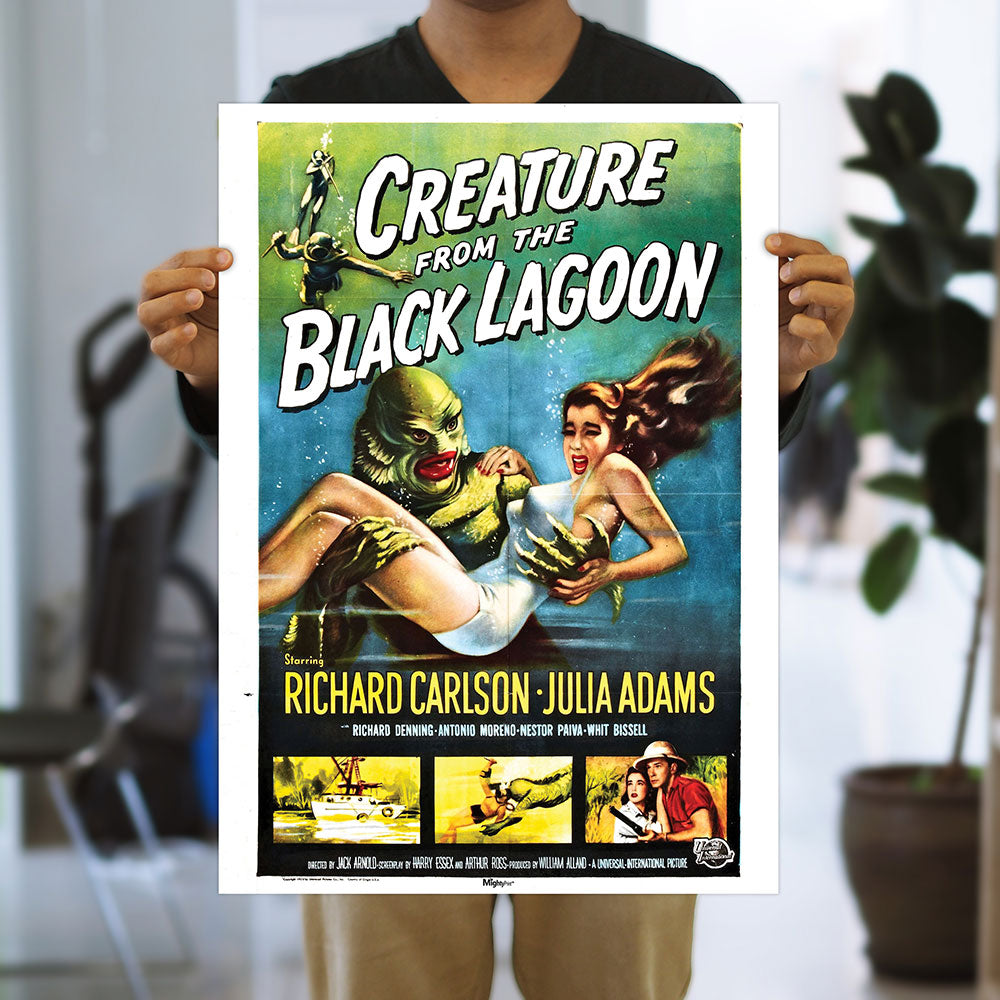 Creature from the Black Lagoon (Vintage Poster) 17" x 24" MightyPrint™ Wall Art MP17241178