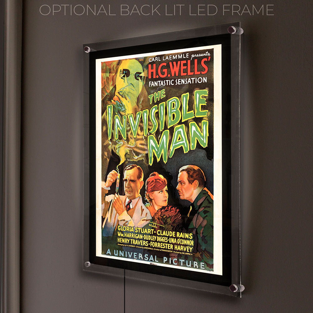 The Invisible Man (Vintage Poster) 17" x 24" MightyPrint™ Wall Art MP17241179