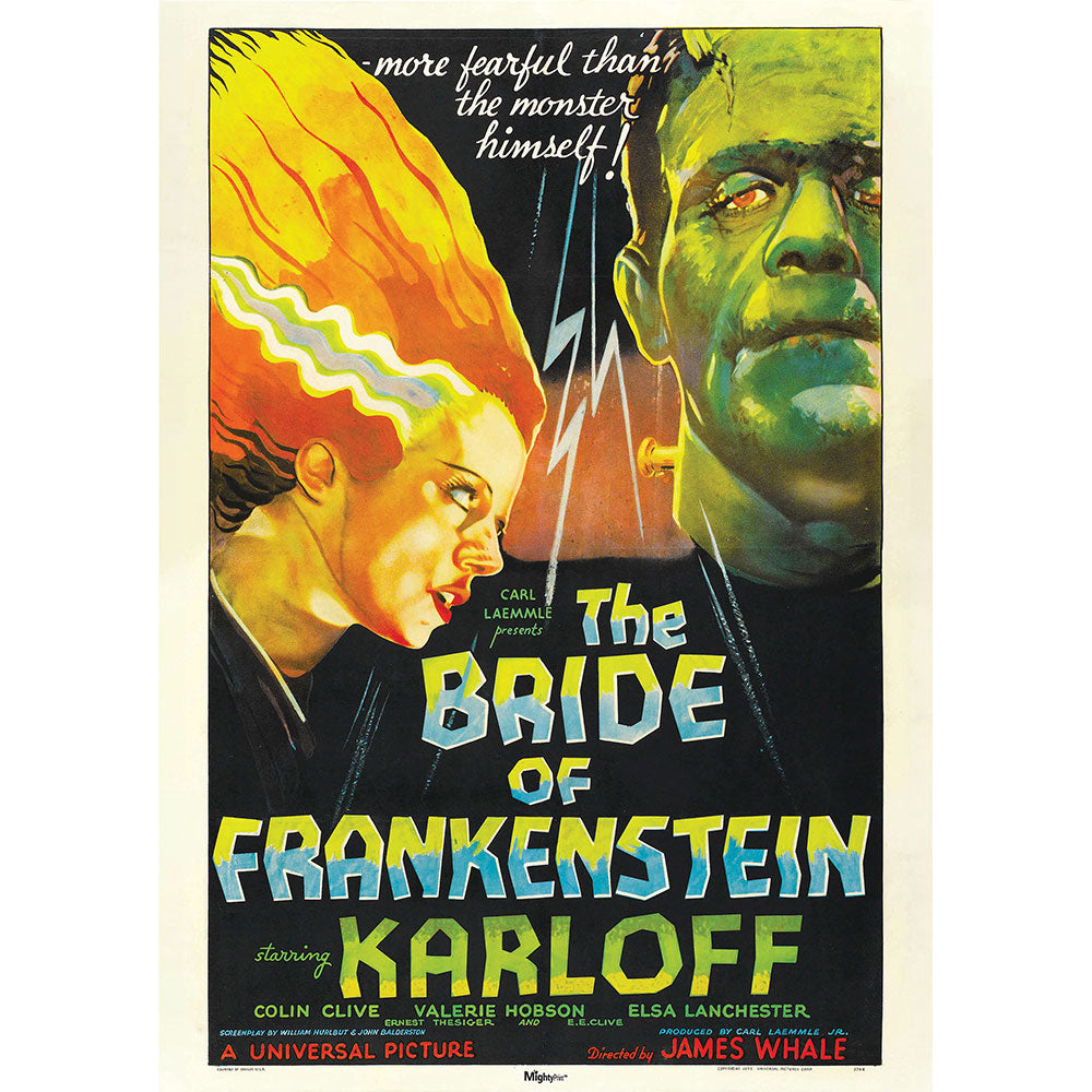 The Bride of Frankenstein (Vintage Poster) 17" x 24" MightyPrint™ Wall Art MP17241180