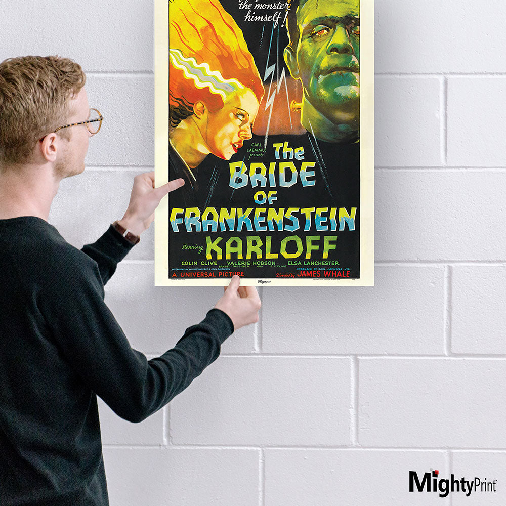The Bride of Frankenstein (Vintage Poster) 17" x 24" MightyPrint™ Wall Art MP17241180