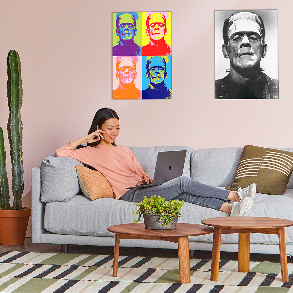 Frankenstein (Pop Art Portrait) 17" x 24" MightyPrint™ Wall Art MP17241182