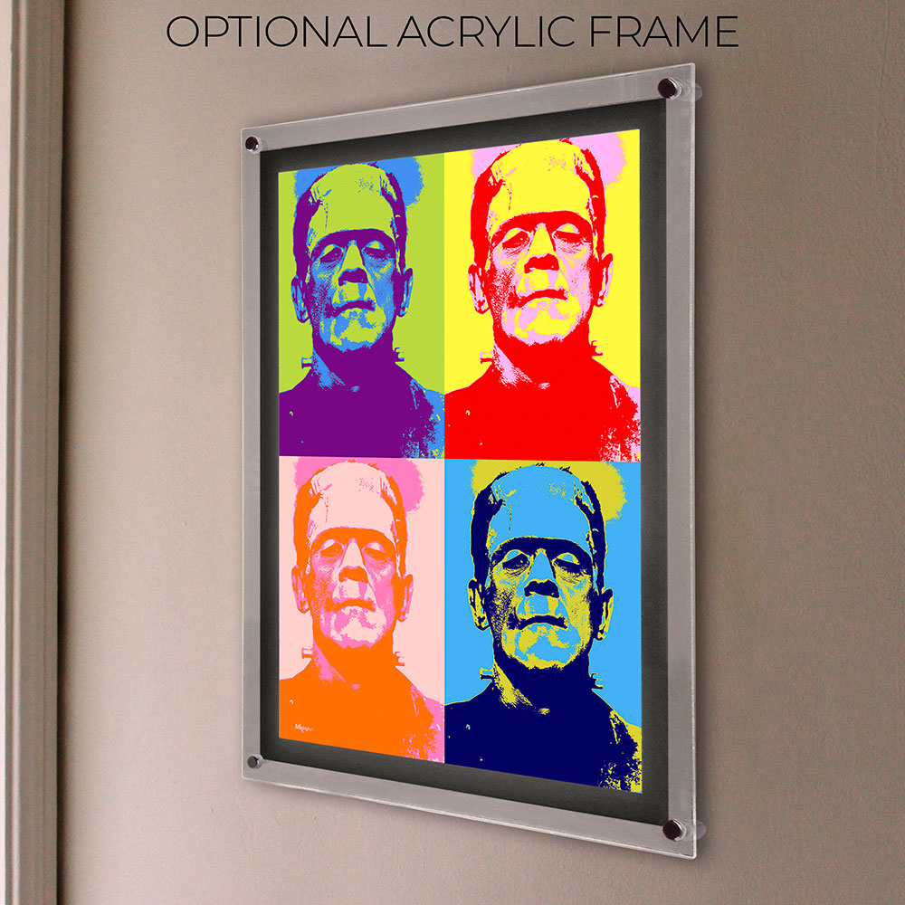 Frankenstein (Pop Art Portrait) 17" x 24" MightyPrint™ Wall Art MP17241182