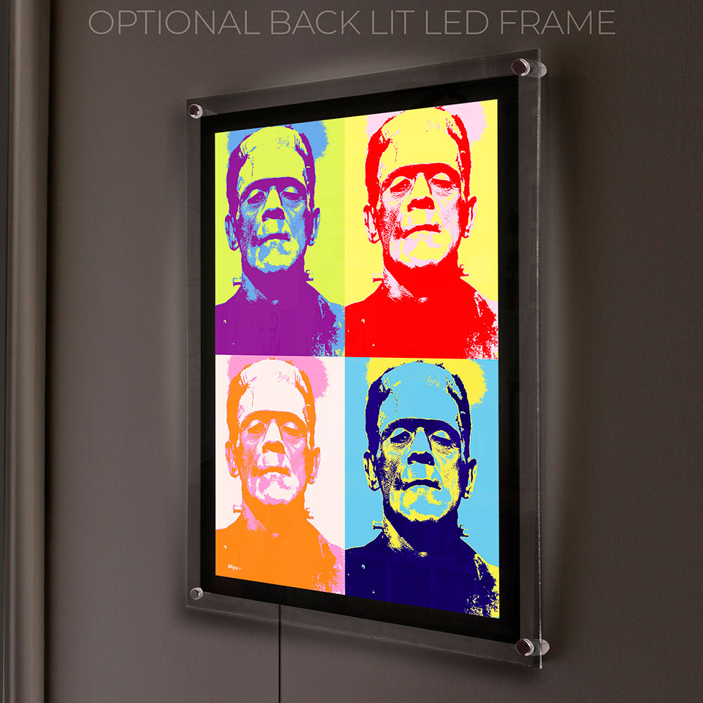 Frankenstein (Pop Art Portrait) 17" x 24" MightyPrint™ Wall Art MP17241182