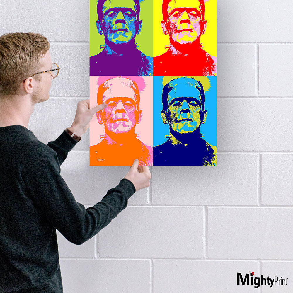Frankenstein (Pop Art Portrait) 17" x 24" MightyPrint™ Wall Art MP17241182