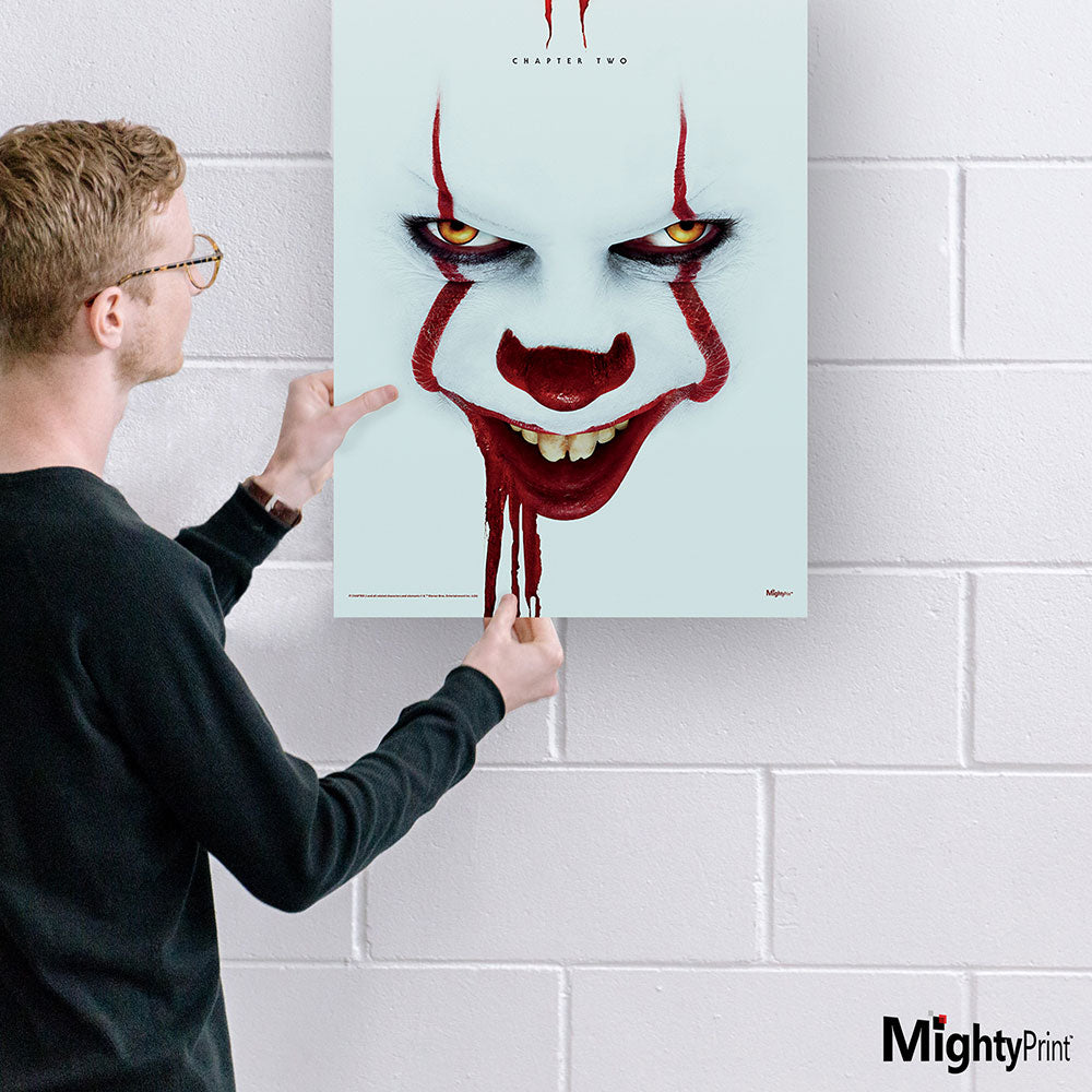 IT Chapter Two (Pennywise Face) 17" x 24" MightyPrint™ Wall Art MP17241184