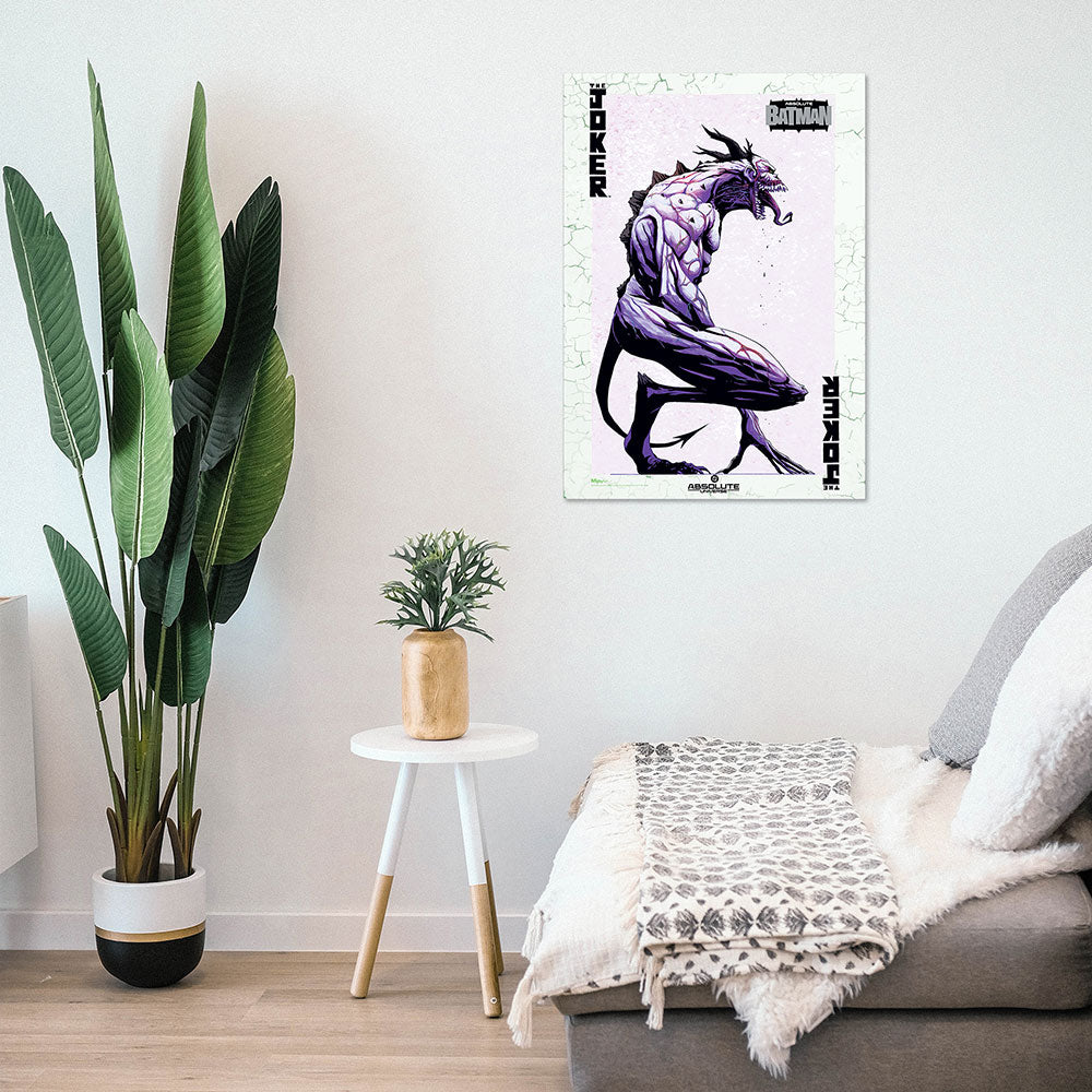 Absolute Batman (The Joker Monster Portrait) 17” x 24” MightyPrint™ Wall Art MP17241186