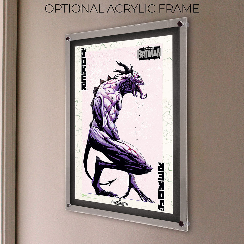 Absolute Batman (The Joker Monster Portrait) 17” x 24” MightyPrint™ Wall Art MP17241186
