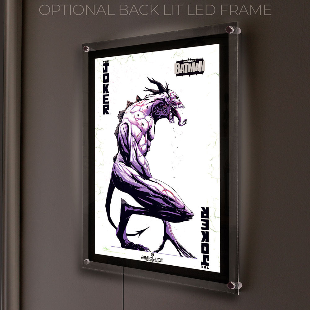 Absolute Batman (The Joker Monster Portrait) 17” x 24” MightyPrint™ Wall Art MP17241186