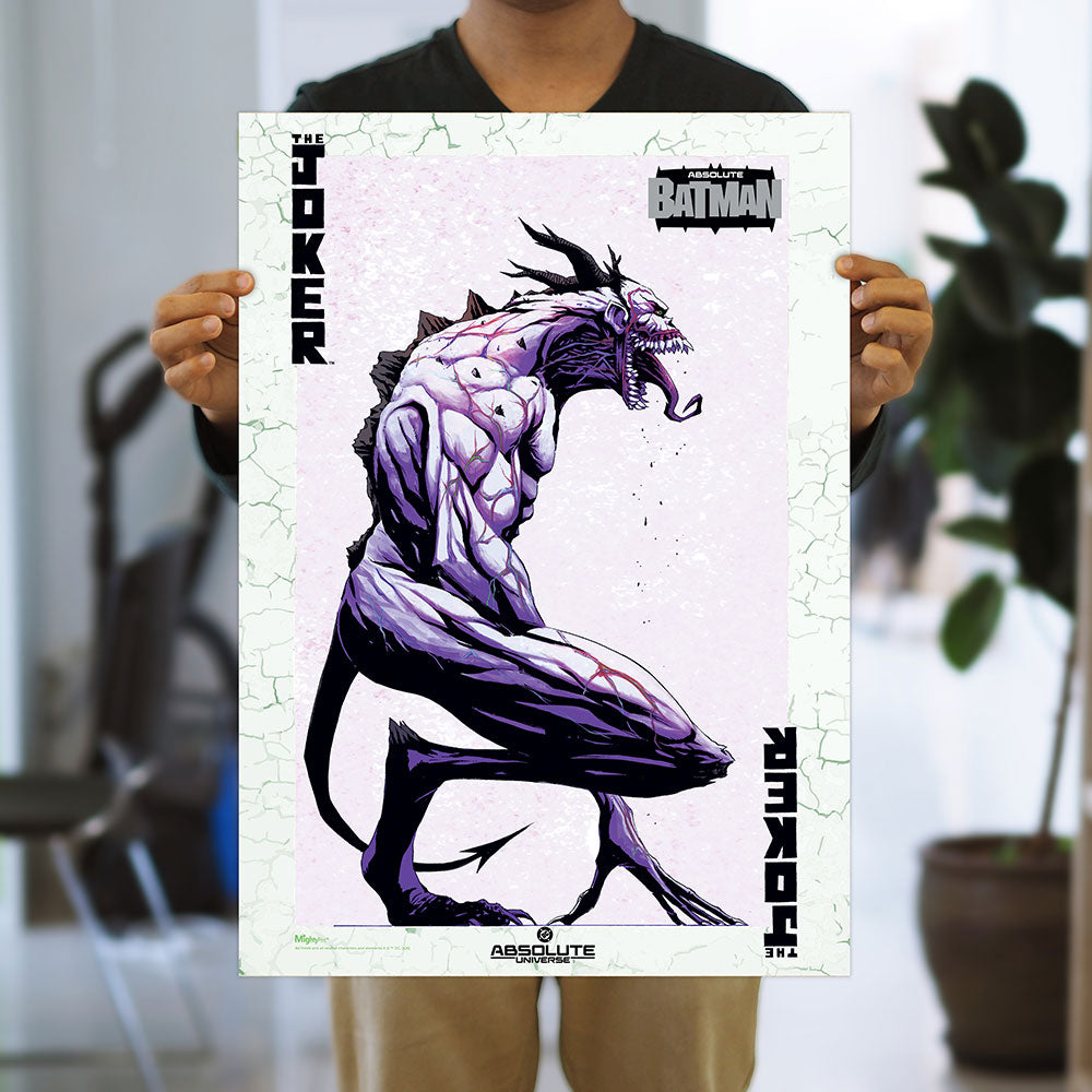 Absolute Batman (The Joker Monster Portrait) 17” x 24” MightyPrint™ Wall Art MP17241186