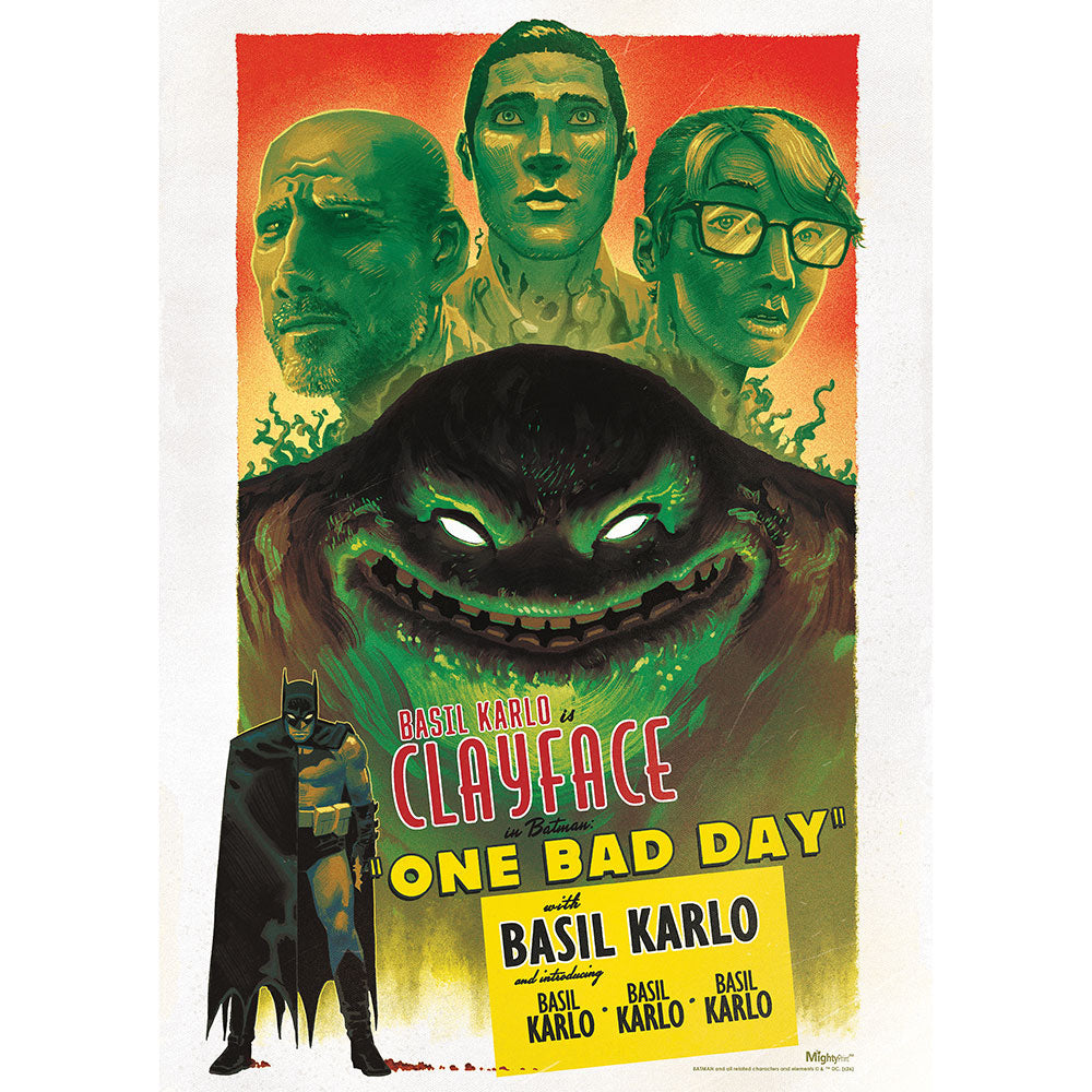Batman (Clayface - One Bad Day) 17” x 24” MightyPrint™ Wall Art MP17241187