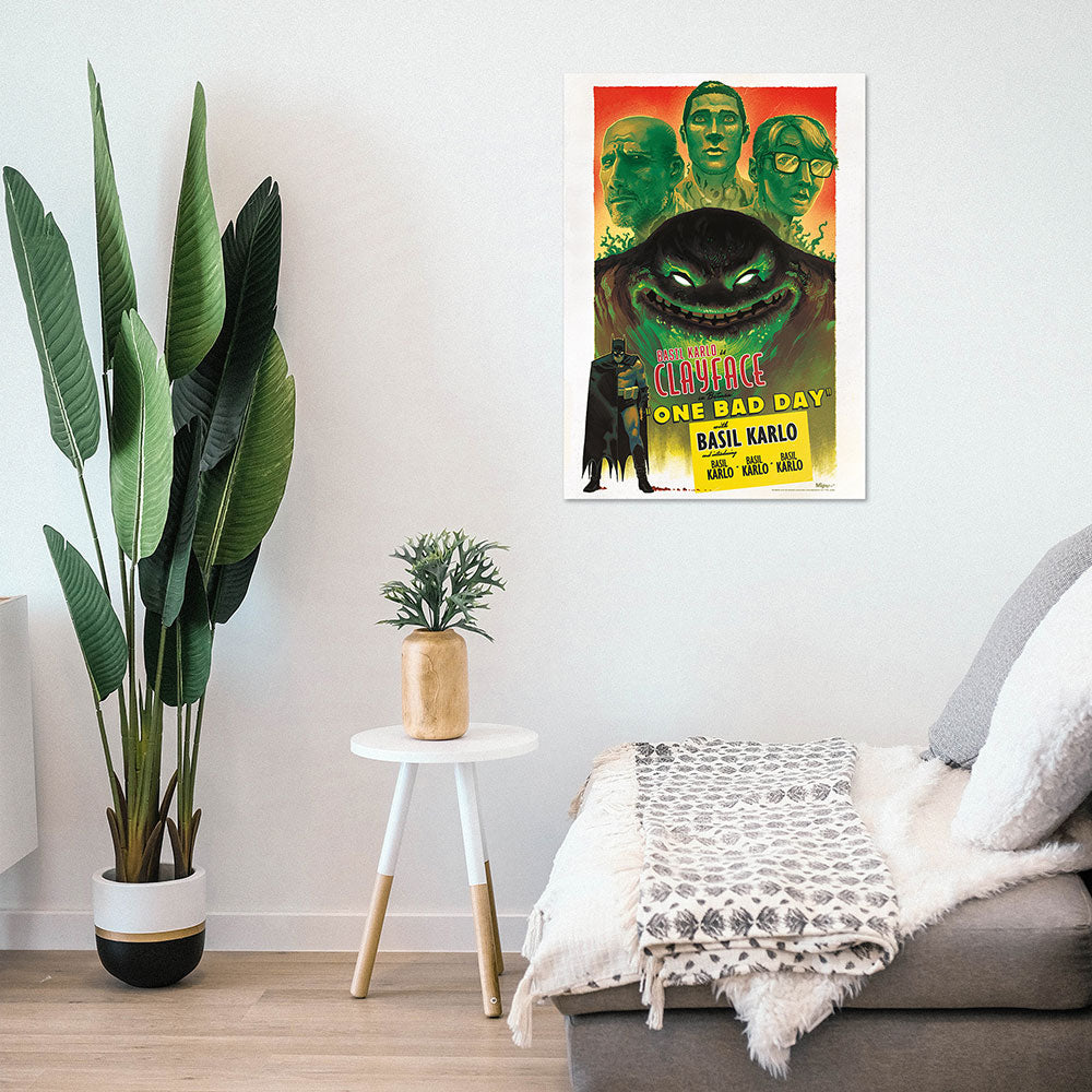 Batman (Clayface - One Bad Day) 17” x 24” MightyPrint™ Wall Art MP17241187