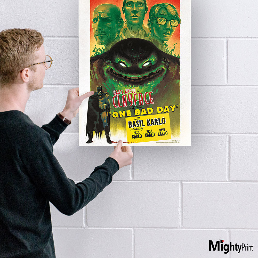 Batman (Clayface - One Bad Day) 17” x 24” MightyPrint™ Wall Art MP17241187