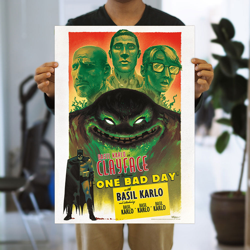 Batman (Clayface - One Bad Day) 17” x 24” MightyPrint™ Wall Art MP17241187