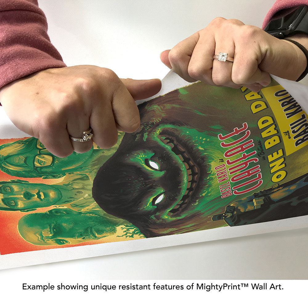 Batman (Clayface - One Bad Day) 17” x 24” MightyPrint™ Wall Art MP17241187
