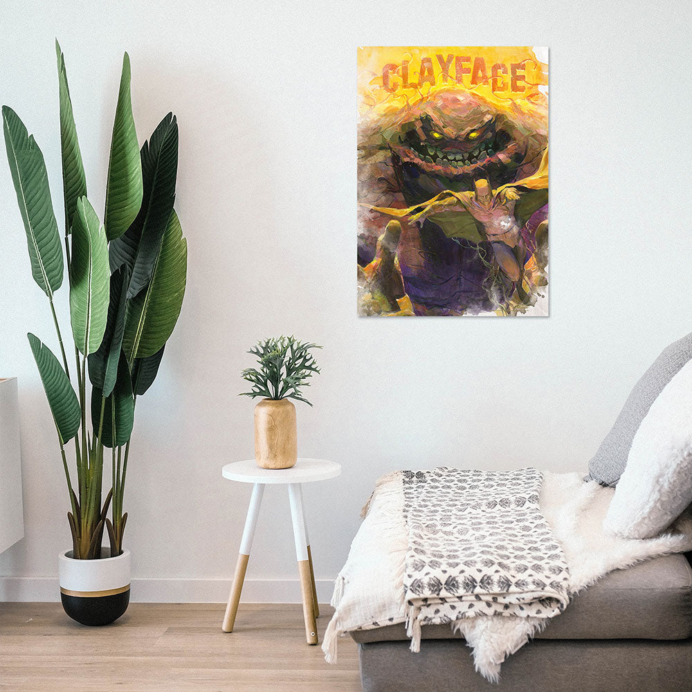 Batman (Clayface - Watercolor) 17” x 24” MightyPrint™ Wall Art MP17241188