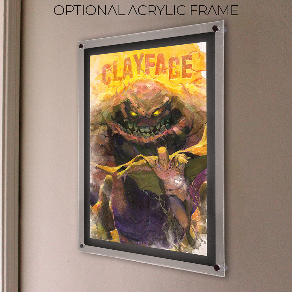 Batman (Clayface - Watercolor) 17” x 24” MightyPrint™ Wall Art MP17241188
