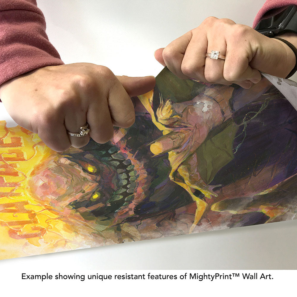 Batman (Clayface - Watercolor) 17” x 24” MightyPrint™ Wall Art MP17241188