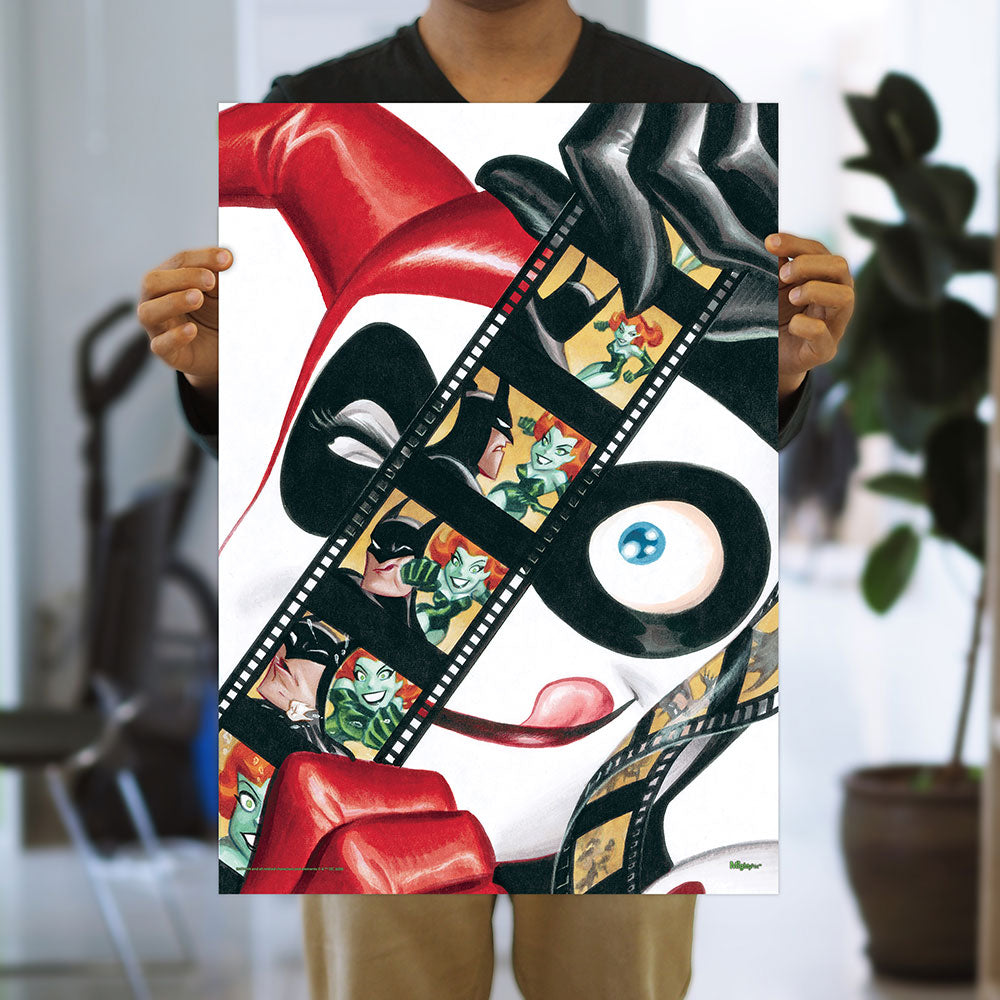 DC Batman (Harley Quinn Film Strip) 17” x 24” MightyPrint™ Wall Art MP17241190