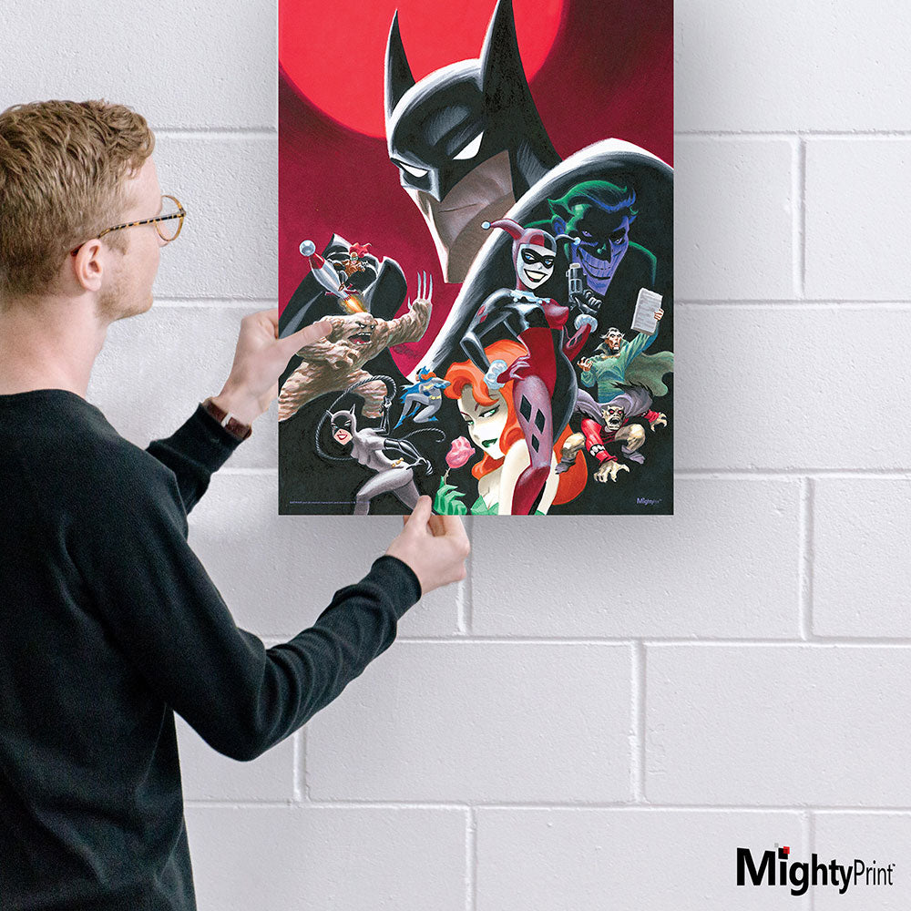 Batman (Villain Lineup) 17” x 24” MightyPrint™ Wall Art MP17241191