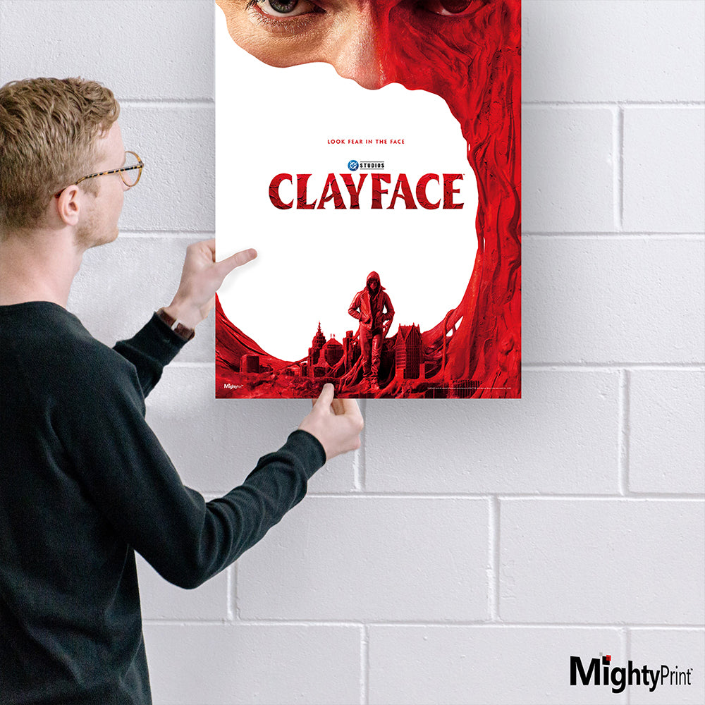Clayface (Look Fear In The Face) 17” x 24” MightyPrint™ Wall Art MP17241197