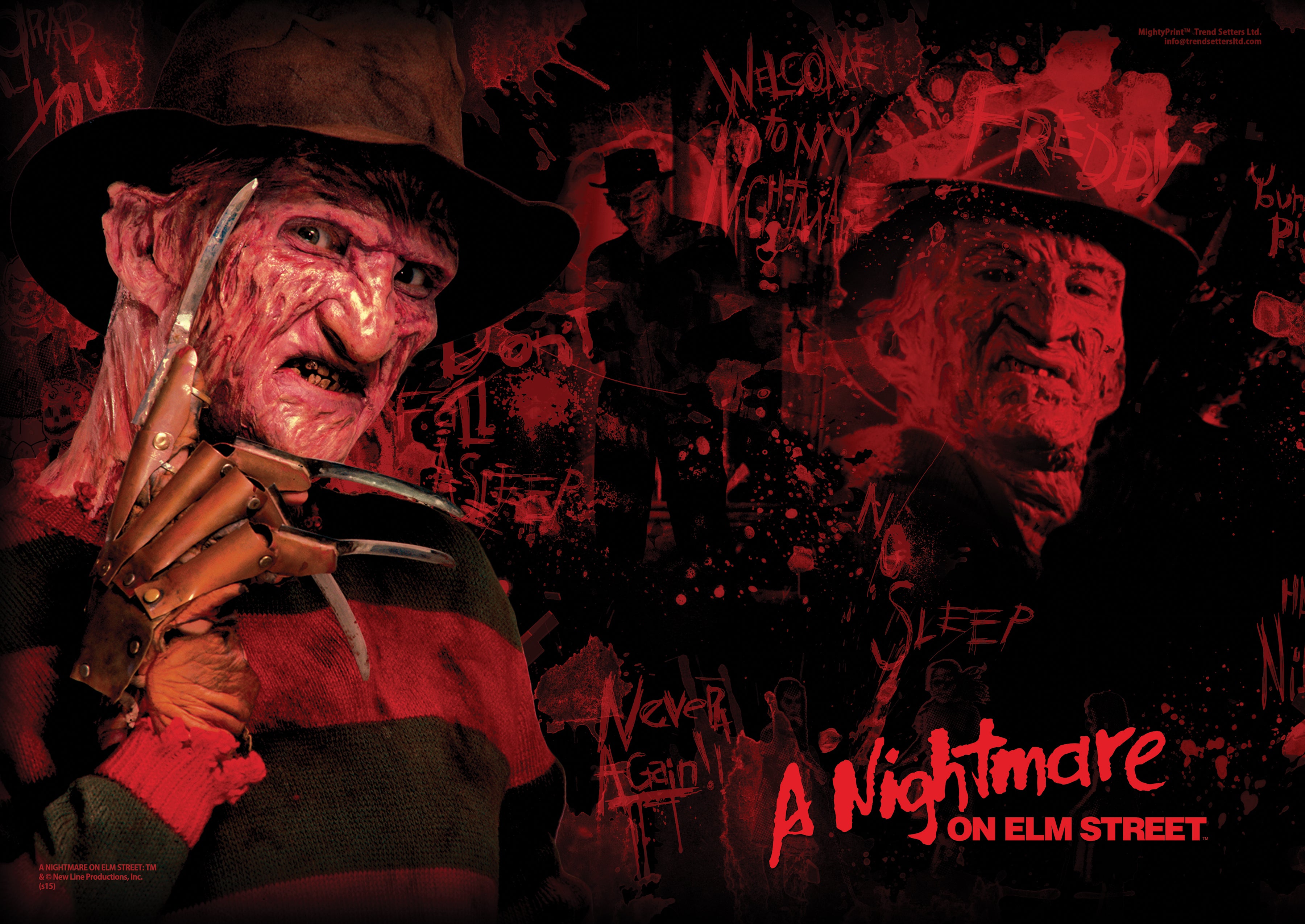Nightmare on Elm Street (Freddy Krueger) Horror MightyPrint™ MP24170102