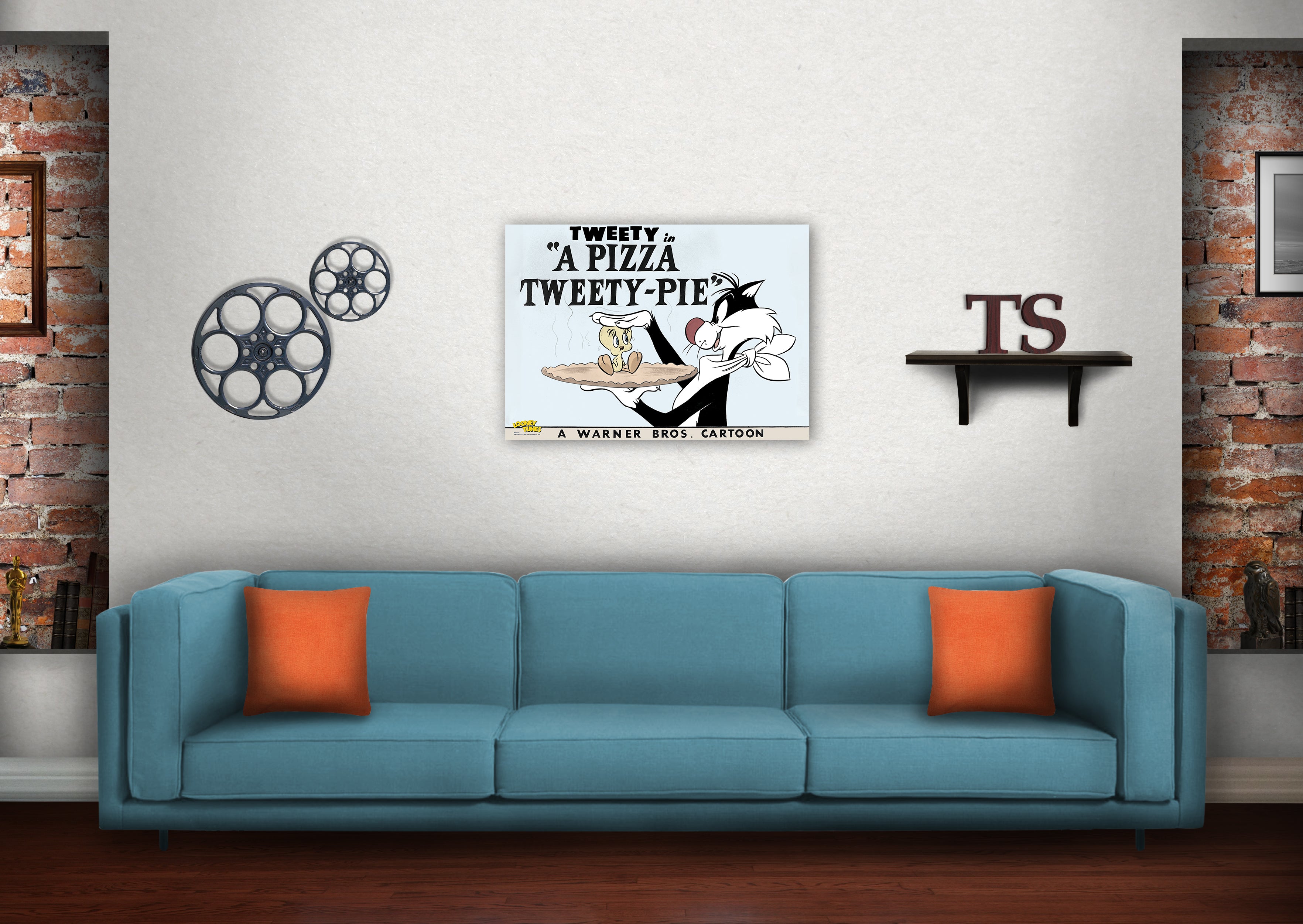 Looney Tunes (A Pizza Tweety-Pie) MightyPrintTM Wall Art MP24170105